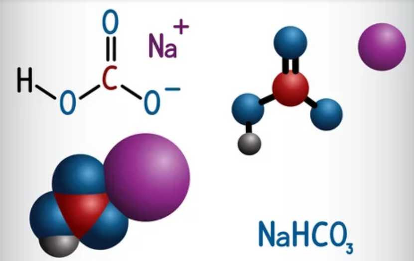 Cấu trúc phân tử của natri hidrocacbonat